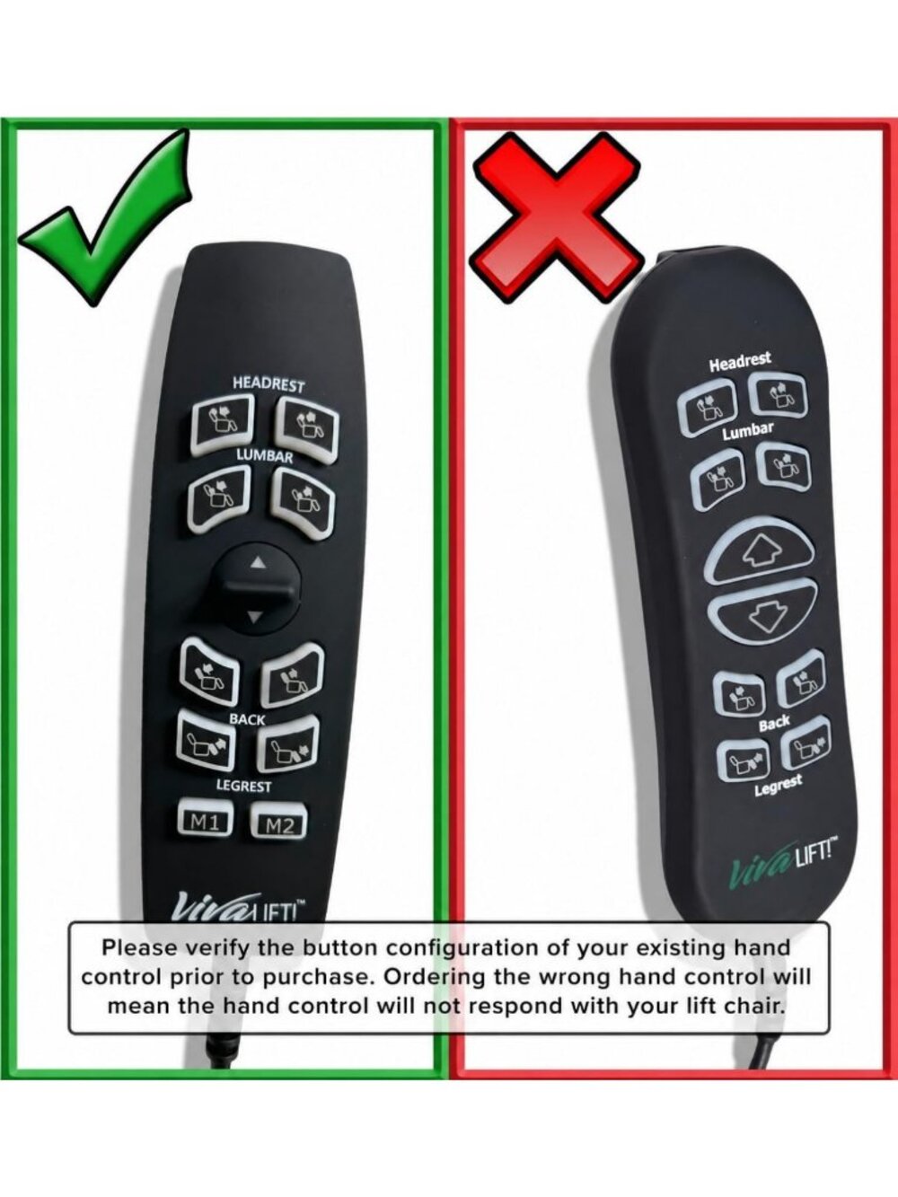 10 Button + Toggle Lift Chair Remote Control - Universal 5 Pin Design - Picture 2 of 9